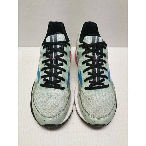 Mizuno Wave Rider 17 Women's Running Training Shoes Size 10 (M) Green/ Blue - Picture 3 of 7